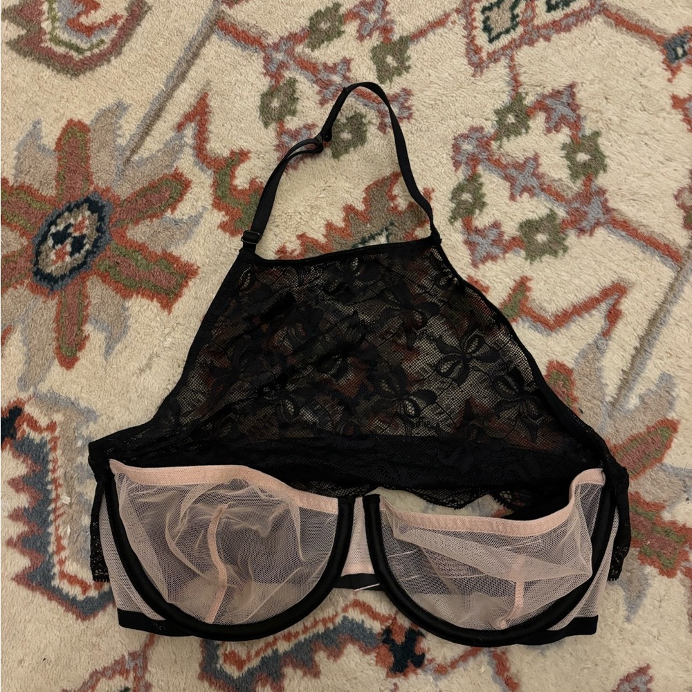 Victoria’s Secret sheer lingerie bra 32D